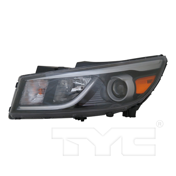 Halogen Headlight Front Lamp (w/LED Position) Left Driver for 15-18 Kia Sedona