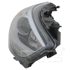 Halogen Headlight Lamp for 14-17 Hyundai Accent Projector w/LED Passenger CAPA