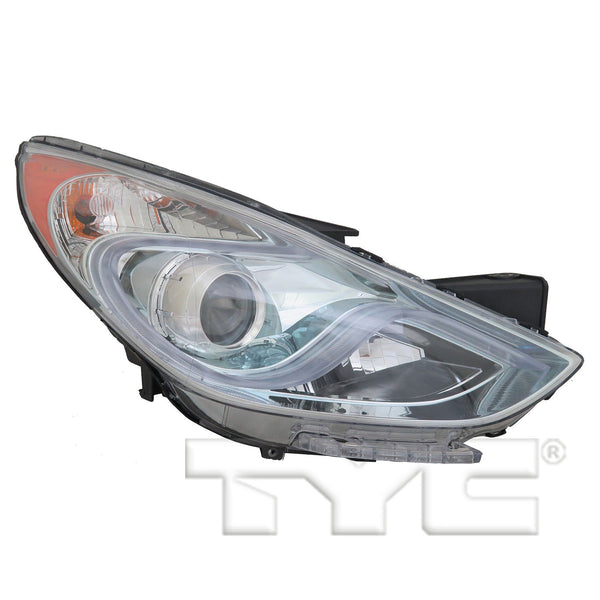 Headlight Front Lamp for 11-15 Hyundai Sonata Hybrid Right Passenger CAPA