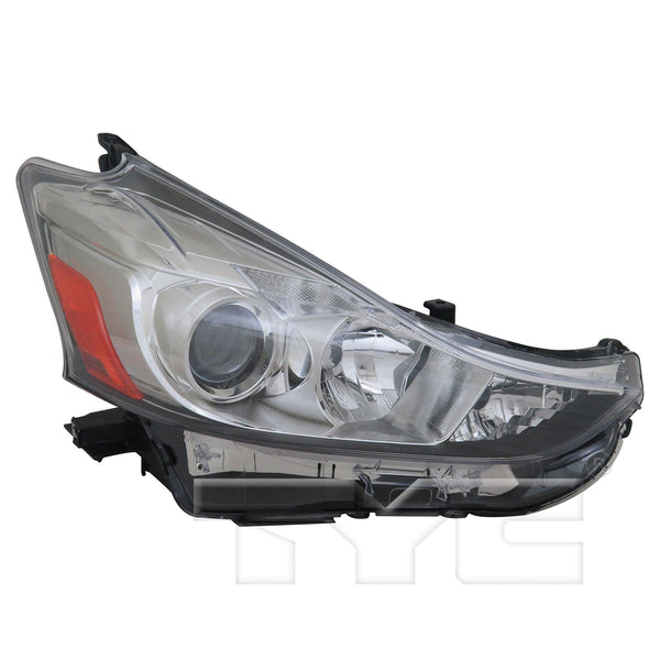 Halogen Headlight Front Lamp for 15-18 Toyota Prius-V Right Passenger CAPA
