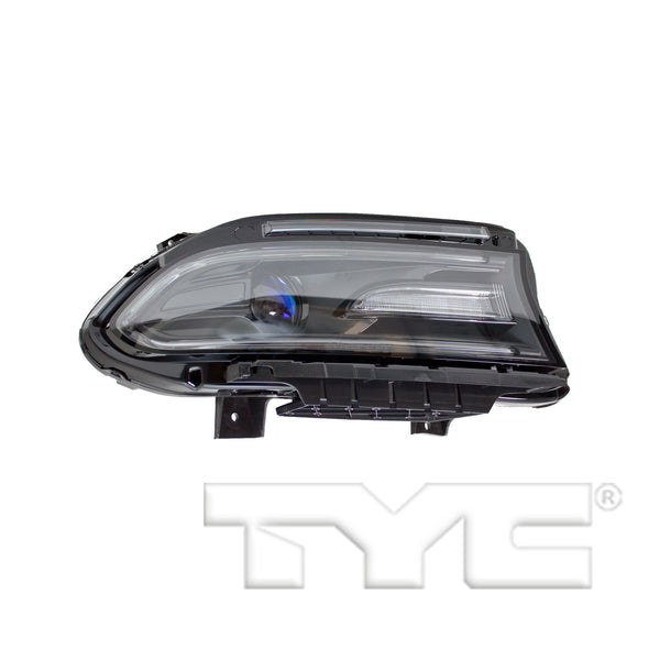 Halogen Headlight Front Lamp for 15-15 Dodge Charger w/LED DRL Right Passenger