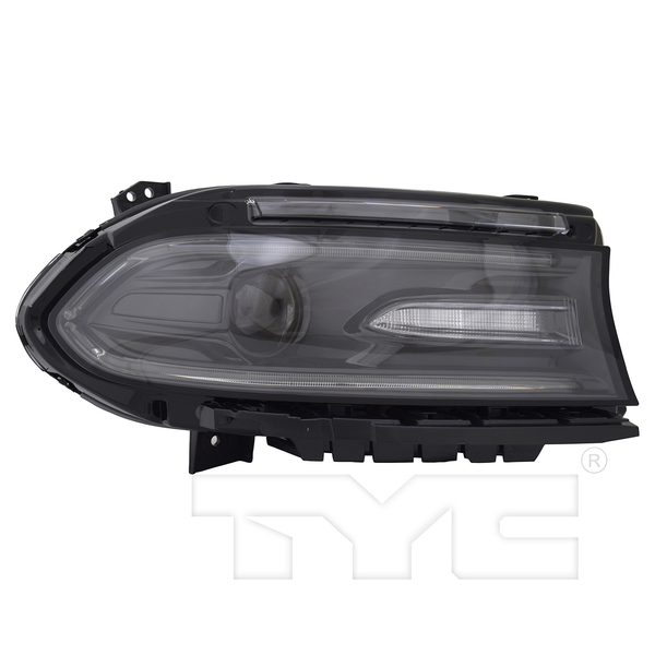 Halogen (w/o Logo) Headlight Lamp for 18-21 Dodge Charger Right Passenger Side