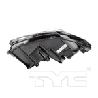 Halogen Headlight for 16-19 Dodge Charger w/LED DRL w/o Logo Right Passenger