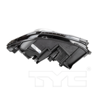 Halogen Headlight Lamp for 16-19 Dodge Charger w/LED DRL w/o Logo Left Driver