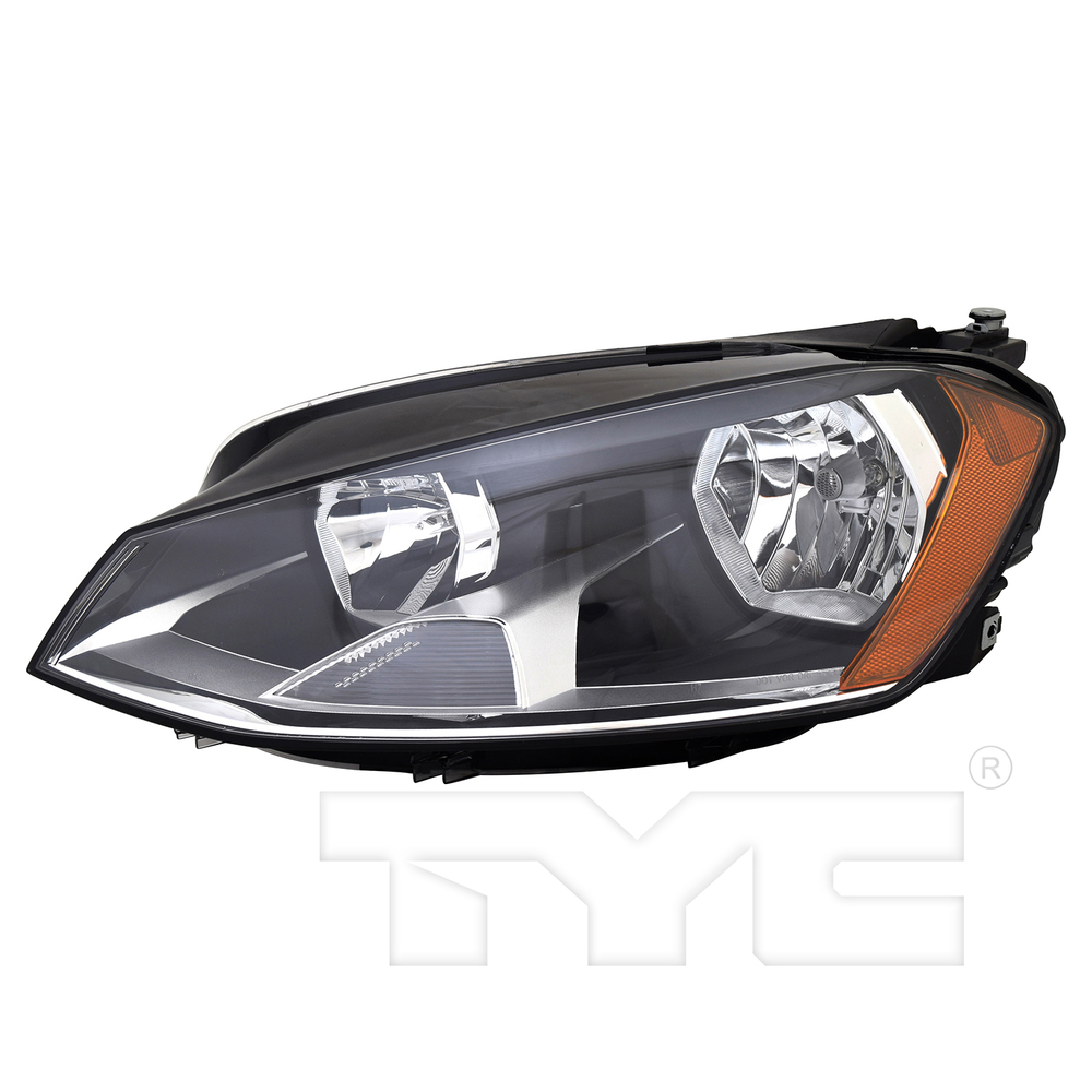 Halogen Headlight Front Lamp for 15-17 Volkswagen Golf Left Driver Side