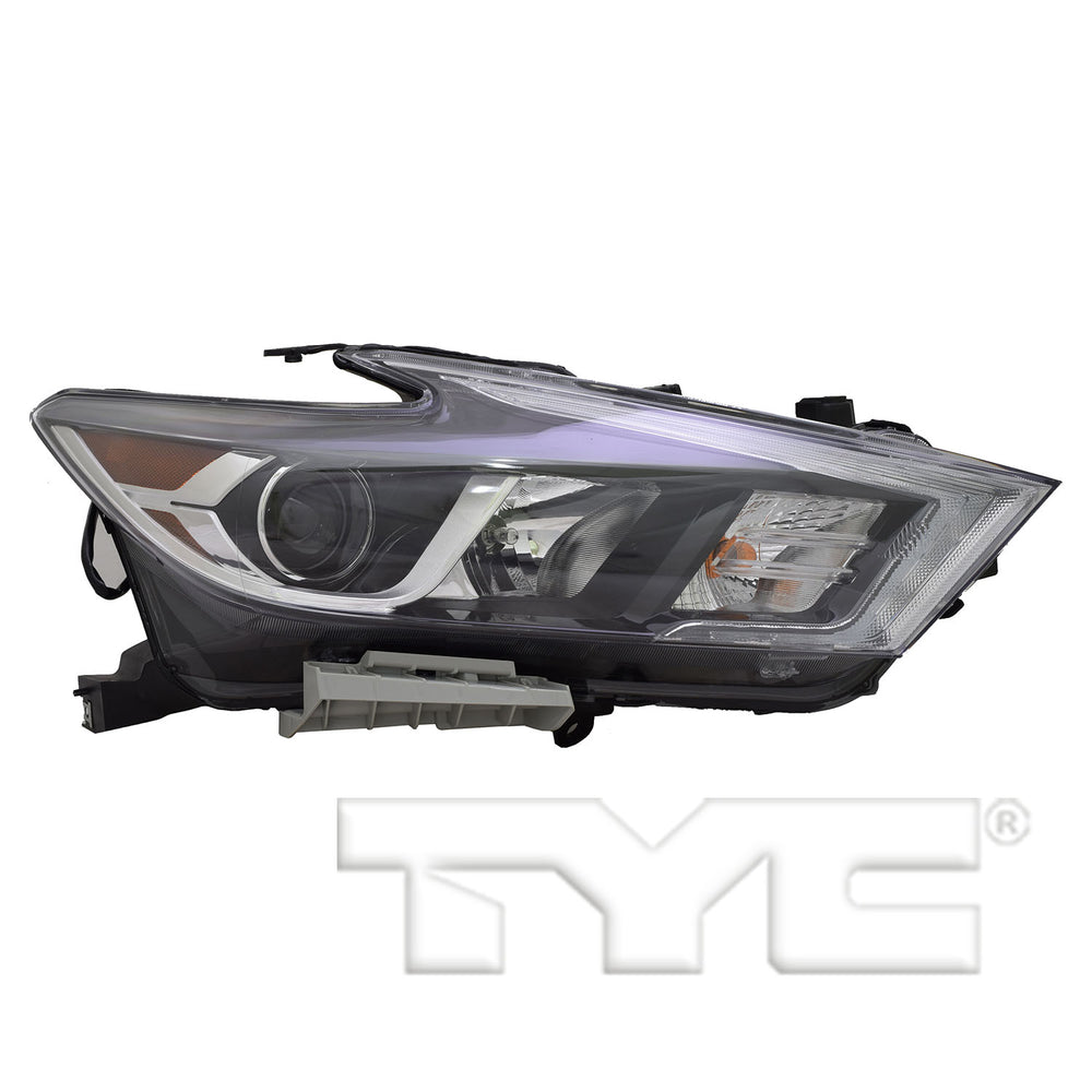 Halogen Headlight Lamp for 16-18 Nissan Maxima (w/o Logo) Right Passenger CAPA