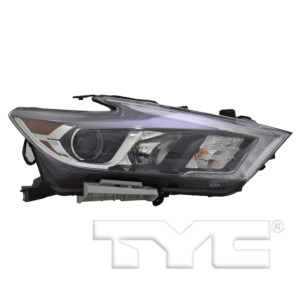 Halogen Headlight Front Lamp for 16-18 Nissan Maxima (w/o Logo) Right Passenger