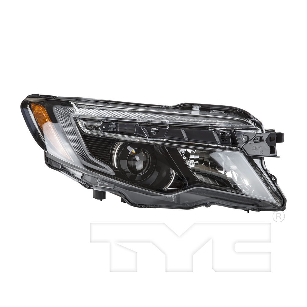 Headlight Lamp for 16-20 Honda Pilot w/LED DRL Right Passenger CAPA