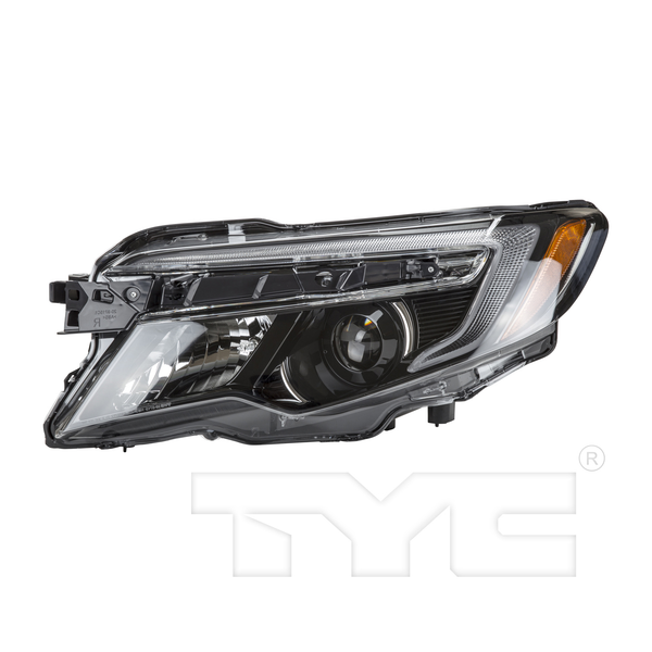 Headlight Front Lamp for 16-20 Honda Pilot w/LED DRL Left Driver CAPA