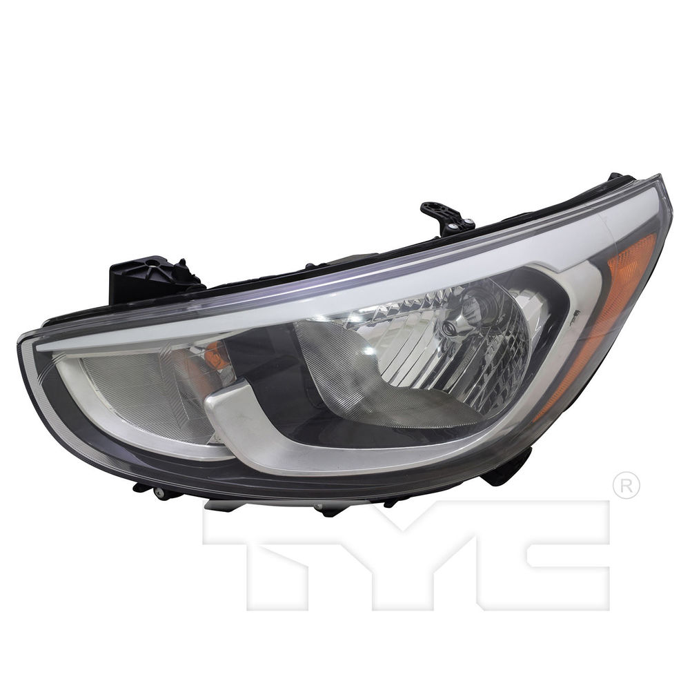 Headlight Front Lamp for 15-17 Hyundai Accent Standard Type Left Driver CAPA