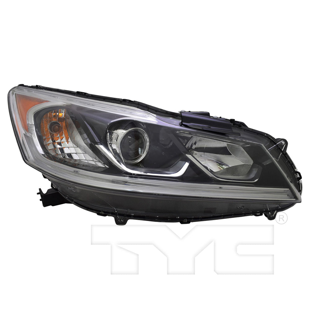 Headlight Lamp for 16-17 Honda Accord Sedan EX/EX-L/SE/Sport Passenger CAPA
