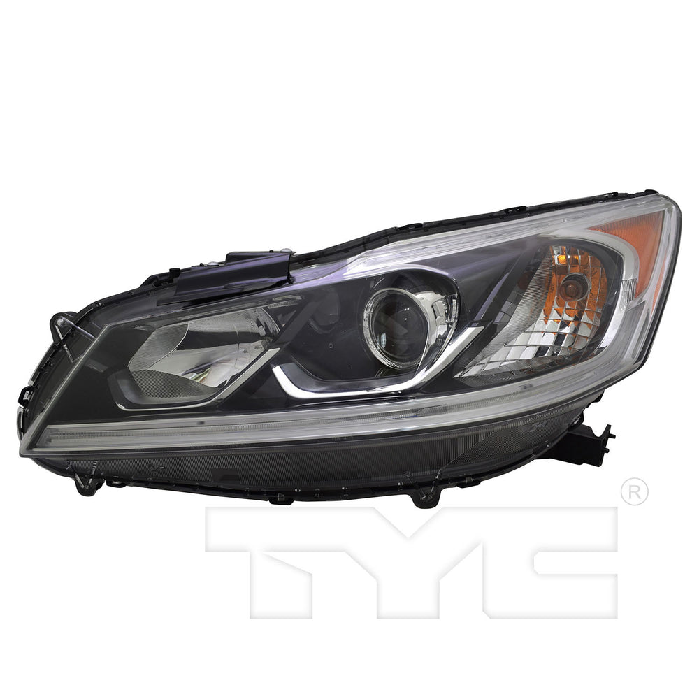Headlight Lamp for 16-17 Honda Accord Sedan EX/EX-L/SE/Sport Driver CAPA