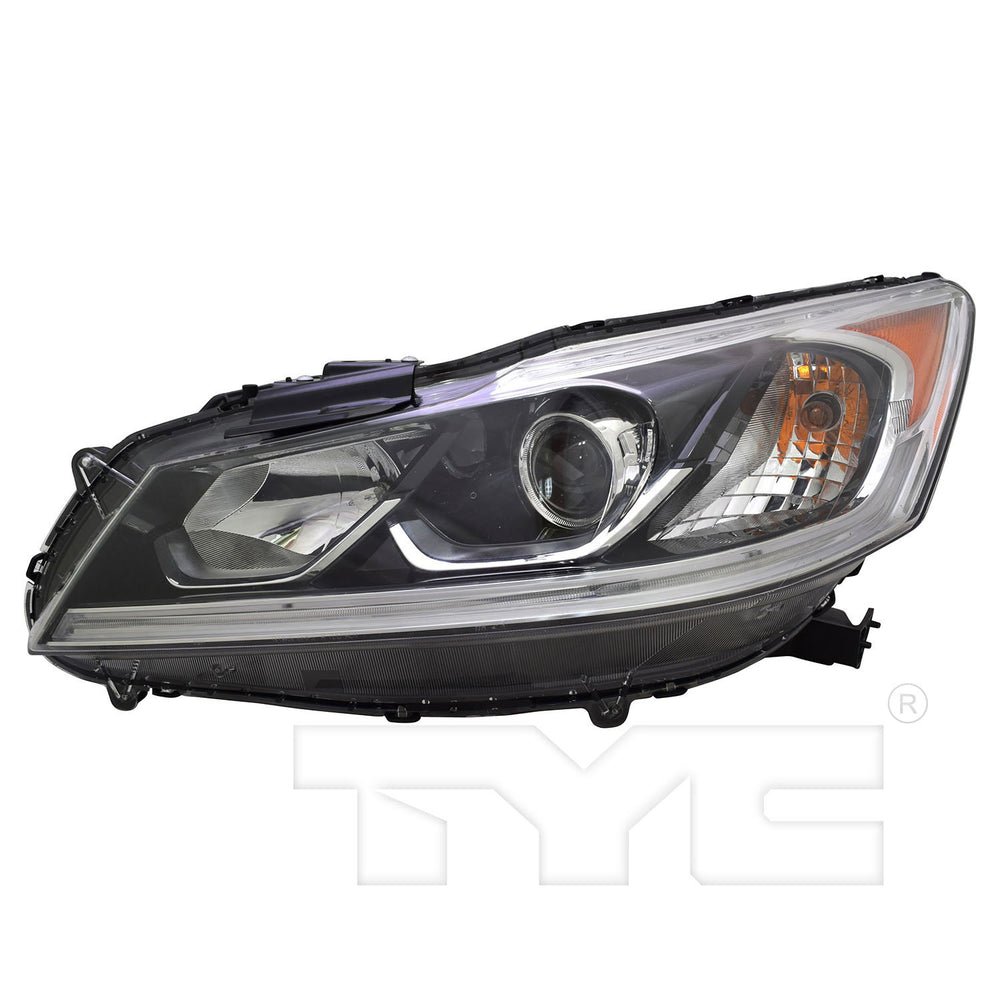 Headlight Front Lamp for 16-17 Honda Accord Sedan LX Left Driver CAPA