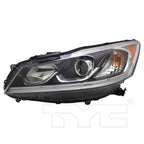 Headlight Front Lamp for 16-17 Honda Accord Sedan LX Left Driver CAPA