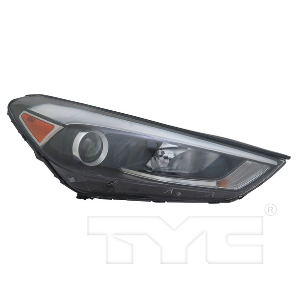 Halogen Headlight (w/LED Position) Right Passenger for 16-18 Hyundai Tucson