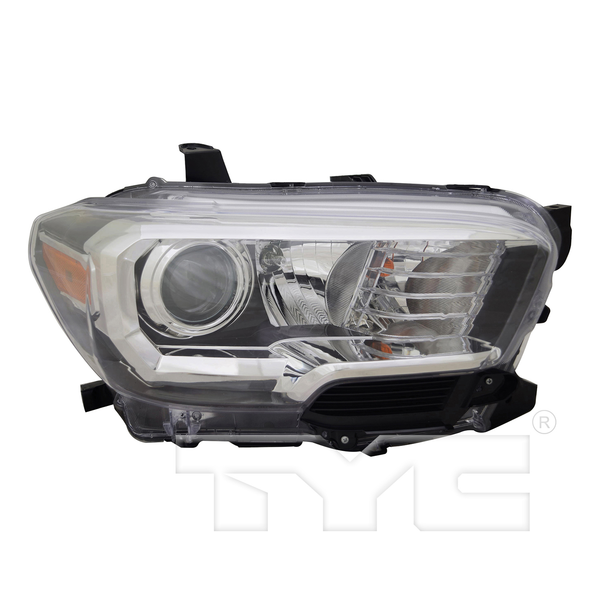 Halogen Headlight for 18-18 Toyota Tacoma w/o LED DRL w/Fog Light Right CAPA
