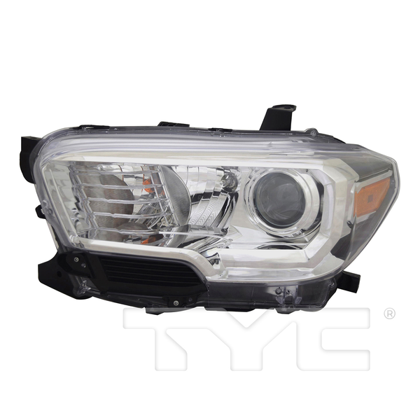 Halogen Headlight for 19-23 Toyota Tacoma (Chrome) Left Driver Side