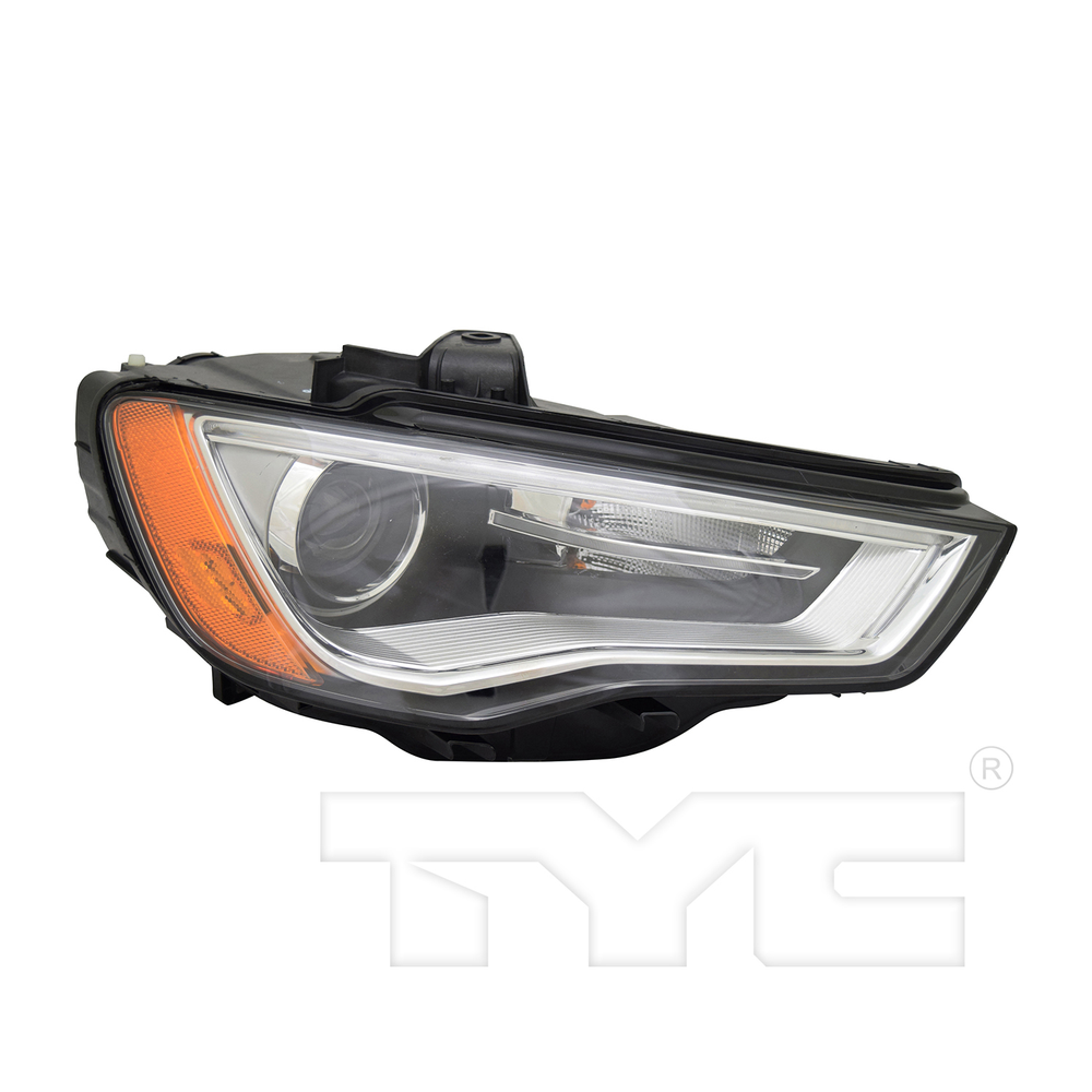 HID Headlight Front Lamp w/o Curve Lighting for 15-16 Audi A3/S3 Passenger Right