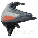 Halogen Headlight Lamp for 16-18 Nissan Altima Chrome 2.5 Non-SR Driver CAPA