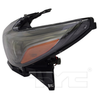 Halogen Headlight Lamp for 16-18 Nissan Altima SR Black Left Driver CAPA