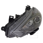 Halogen Headlight Lamp for 16-18 Nissan Altima SR Black Left Driver CAPA