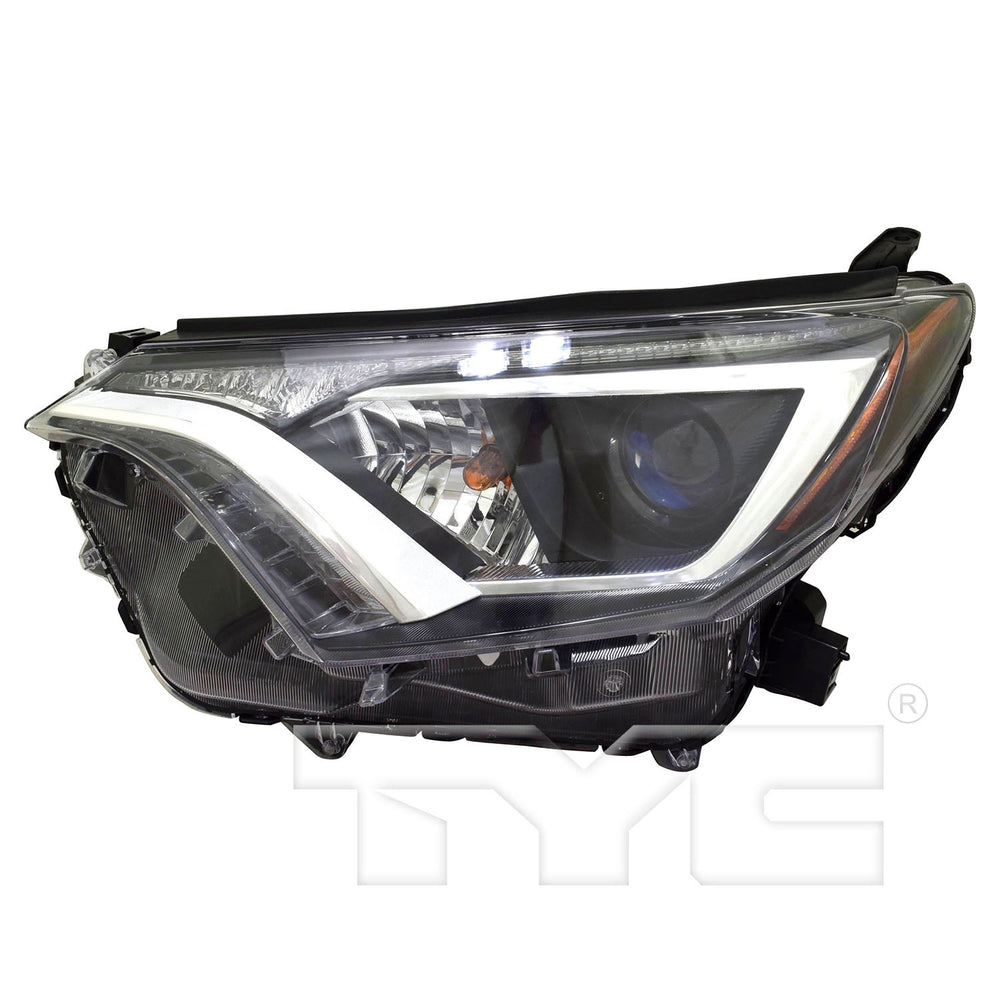 Headlight Front Lamp for 16-18 Toyota RAV4 US Built LE/XLE Left Driver CAPA