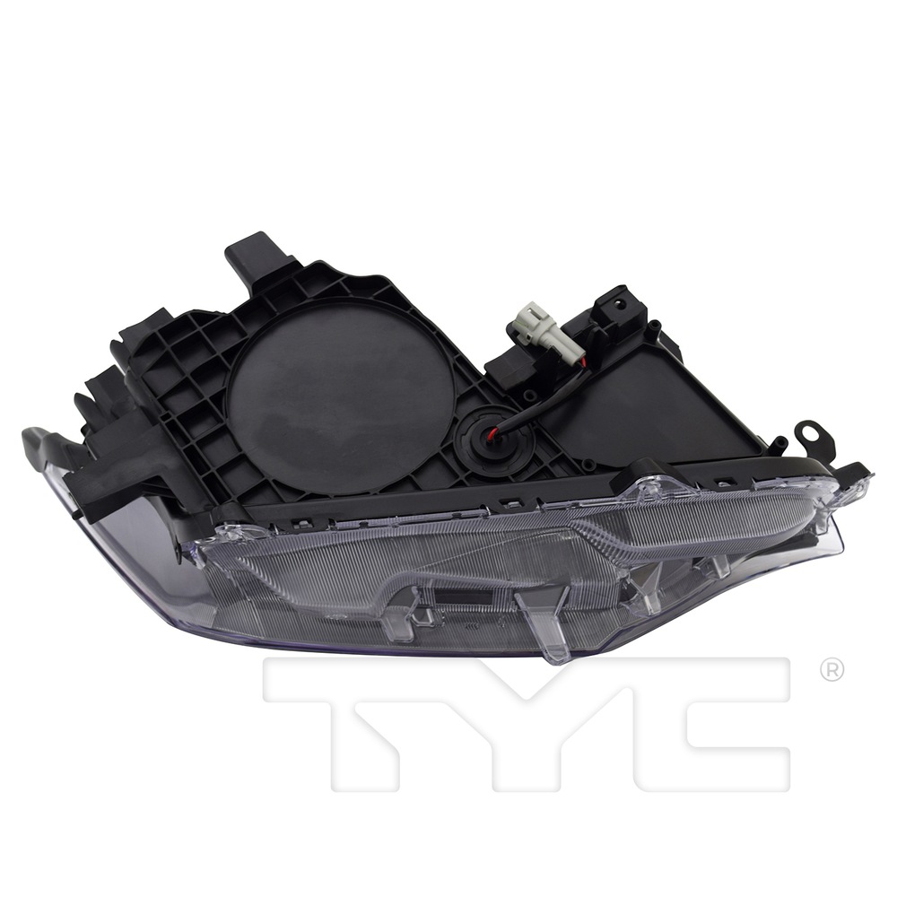 Halogen Headlight Black for 18-18 Toyota RAV4 Adventure Left Driver Side
