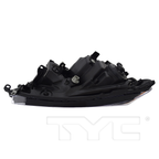 Halogen Headlight Black for 18-18 Toyota RAV4 Adventure Left Driver Side