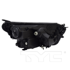 Halogen Headlight Black for 18-18 Toyota RAV4 Adventure Left Driver Side