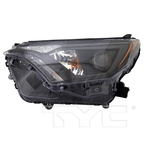 Halogen Headlight Black for 18-18 Toyota RAV4 Adventure Left Driver Side