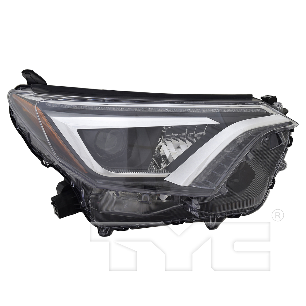 LED Headlight Lamp Right Passenger for 16-18 Toyota RAV4 SE/Limited/Platinum