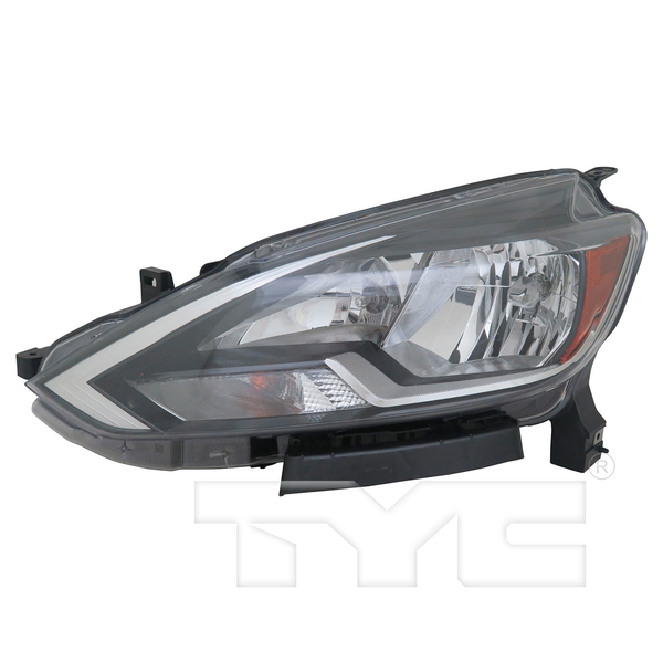 Headlight Front Lamp for 16-19 Nissan Sentra S/SV Left Driver CAPA