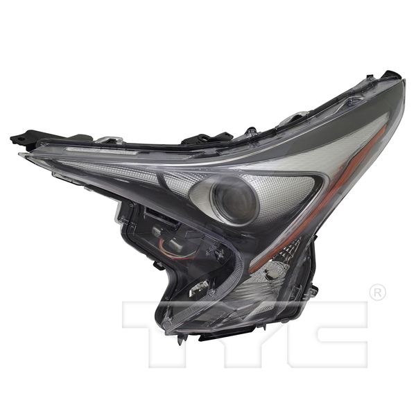 Headlight Front Lamp for 16-18 Toyota Prius Non-Touring LED Left Driver CAPA