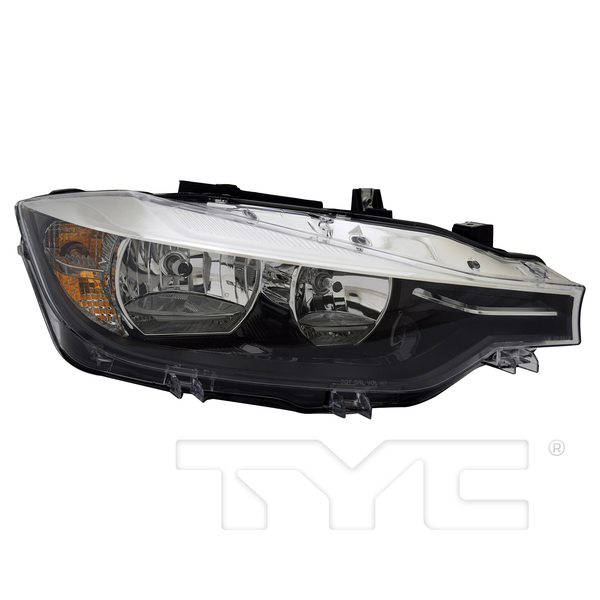 Halogen Headlight Lamp for 16-18 BMW 3 Series Sedan/Wagon Right Passenger Side
