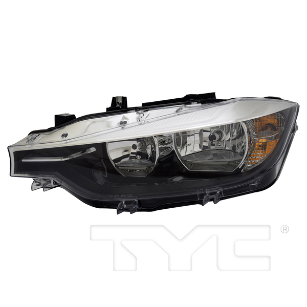 Halogen Headlight Lamp for 16-18 BMW 3 Series Sedan/Wagon Left Driver Side