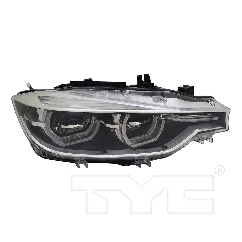 LED Headlight Lamp w/Adaptive Right Passenger for 16-18 BMW 3 Series Sedan