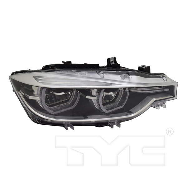 LED Headlight Lamp w/o Adaptive Right Passenger for 16-18 BMW 3 Series Sedan
