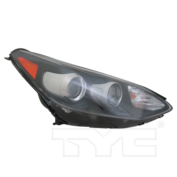Halogen Headlight Lamp for 17-20 Kia Sportage FWD w/LED DRL Right Passenger CAPA