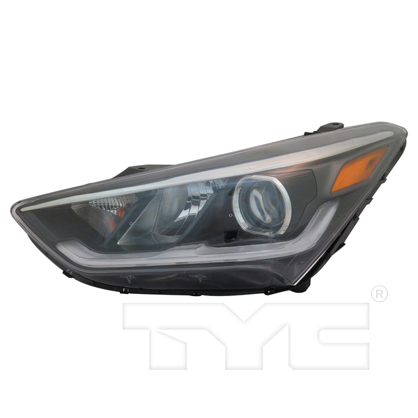Halogen Headlight Front Lamp for 17-19 Hyundai Santa Fe Left Driver CAPA
