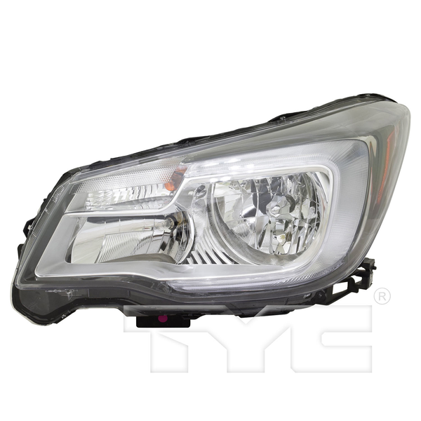 Halogen Headlight Front Lamp for 17-18 Subaru Forester Left Driver CAPA