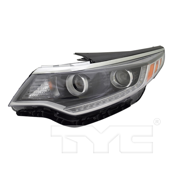 Headlight Front Lamp w/LED Accent for 16-17 Kia Optima Driver Left