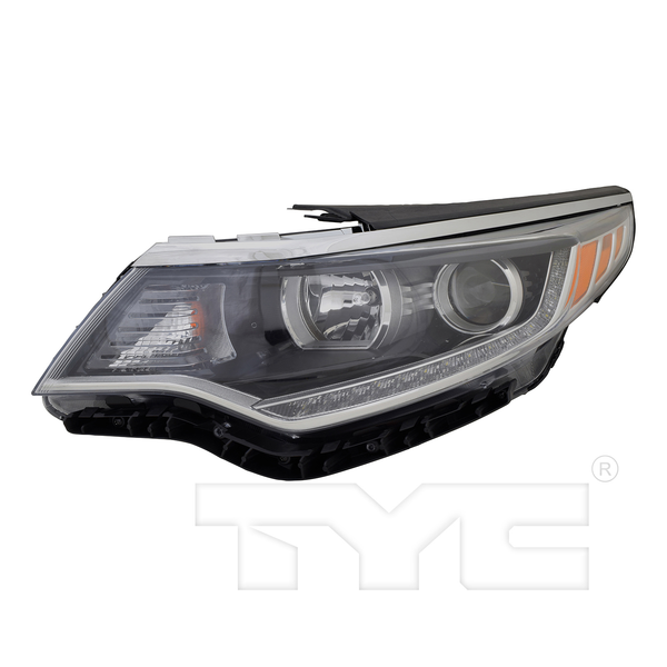 Halogen Headlight w/LED DRL for 18-18 Kia Optima (US-Built) Left Driver