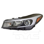 Halogen Headlight Front Lamp for 17-18 Kia Forte/Forte5 w/o LED Left Driver