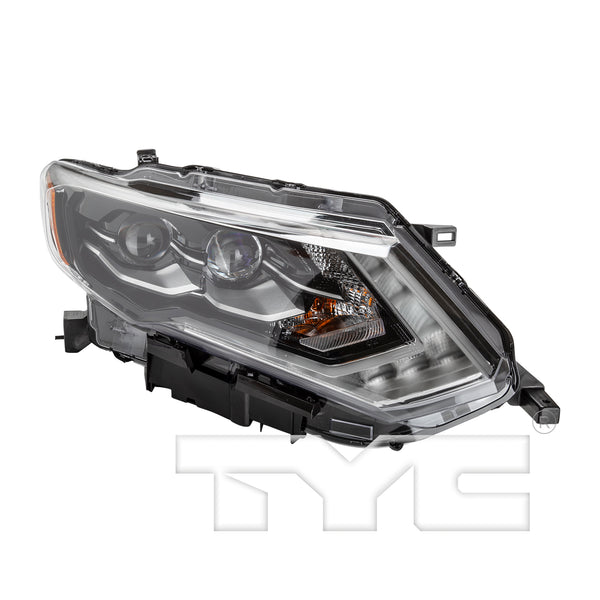 Headlight Front Lamp for 17-18 Nissan Rogue LED Right Passenger CAPA