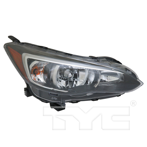 Halogen Headlight Front Lamp for 18-19 Subaru Crosstrek Right Passenger CAPA