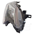 Halogen Headlight Lamp for 17-19 Nissan Versa Note Black Bezel Right Passenger