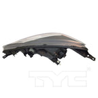 Halogen Headlight Lamp for 17-19 Nissan Versa Note Black Bezel Right Passenger