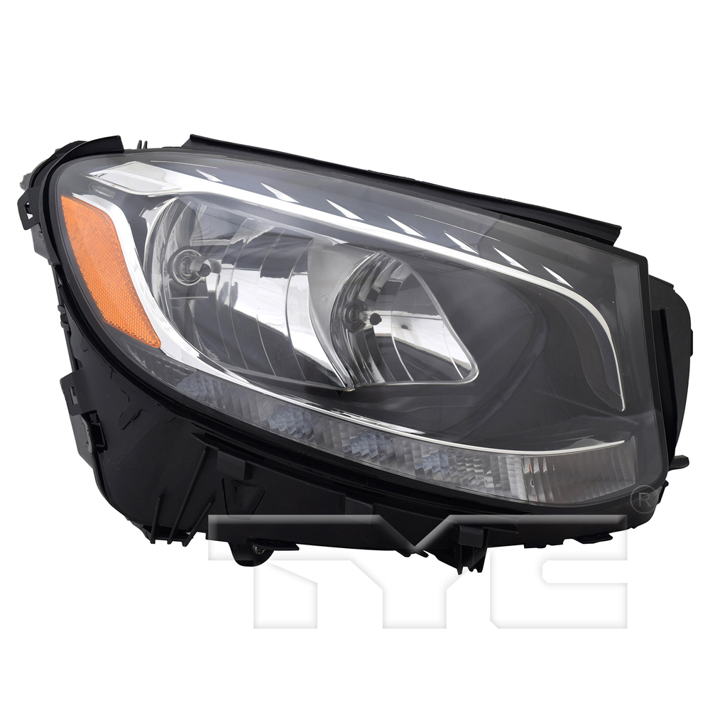 Halogen Headlight for 16-19 Mercedes GLC (w/o logo) Right Passenger Side