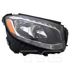 Halogen Headlight for 16-19 Mercedes GLC (w/o logo) Right Passenger Side