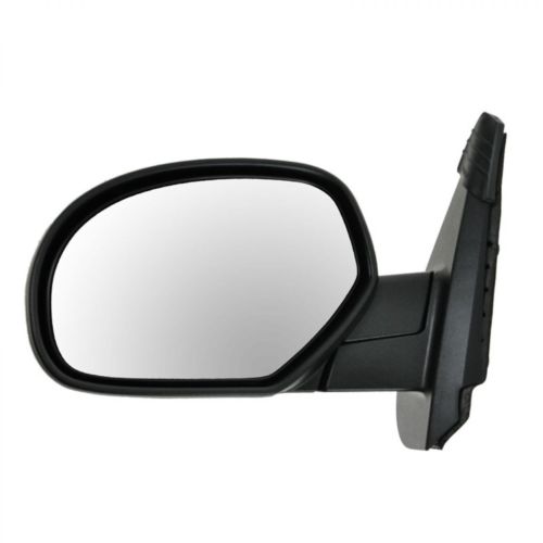 Side Door Mirror for 07-13 Chevy Silverado/GMC Sierra Manual Left Driver Side